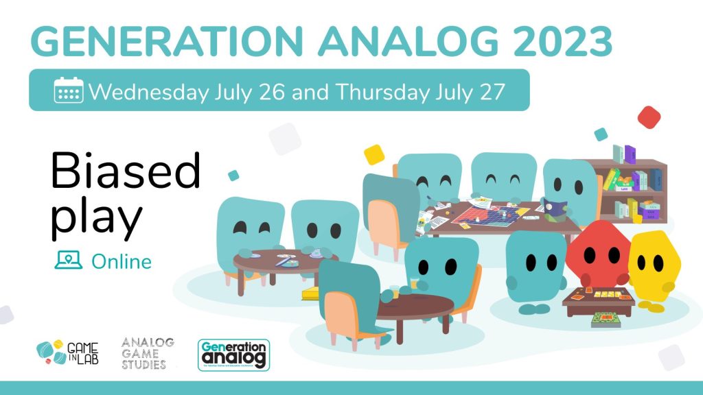 Generation Analog 2023: Analog Game Awards
