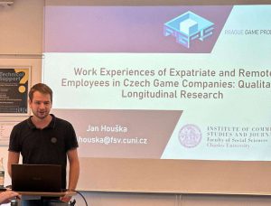 ECREA 2023 Summer School: Jan Houška is presenting his doctoral research project